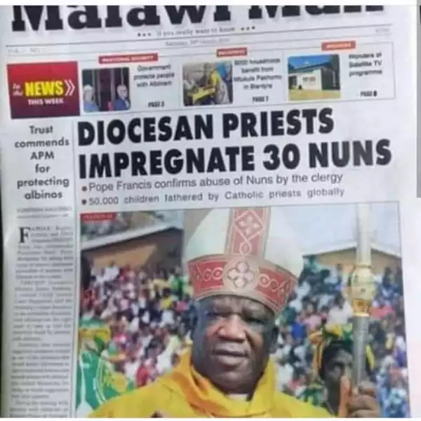Diocesan Priests Impregnate 30 Nuns! Daddy Freeze Reacts